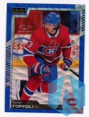 2020-21 OPC Platinum #98 TYLER TOFFOLI BLUE SURGE Montreal Canadiens